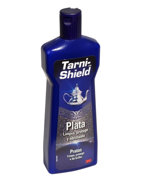 3M Tarni-Shield Liquido Pour Nettoyage et Protection de Argent - 250ml - Base de Eau - Evita la Oxidacion