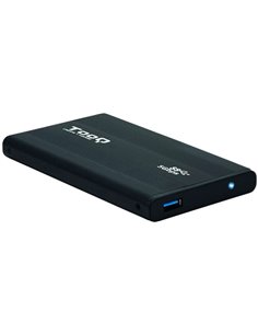 Tooq Carcasa Externa HDD/SDD 2.5" Jusqu'à 9,5mm SATA USB 3.0 - Couleur Noir