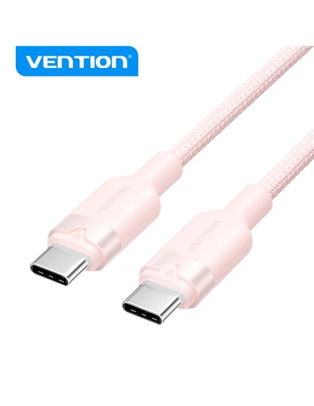 Vention Câble USB 2.0 Niquelado - Potencia 60W - Corriente max. 3A - Couleur Rose