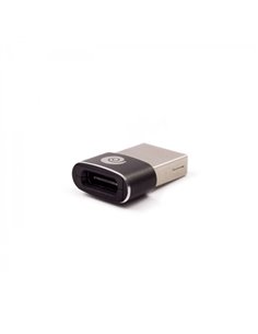 Coolbox Adaptateur USB-À à USB-C - Couleur Noir