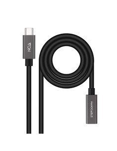 Nanocable Câble USB 3.2 Gen2x2 60W 4K/60Hz USB-C M/H - 1.5m - Couleur Noir