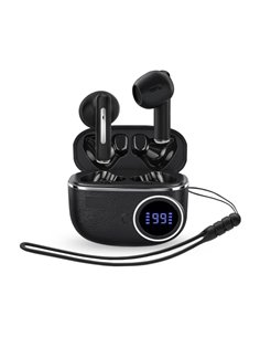Energy Sistem ChargeView TWS Écouteurs - Bluetooth 5.4 - Tecnologia True Wireless - 20h Autonomie - Display Avec Estado de Batte