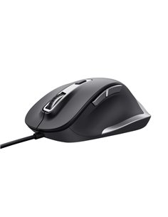 Trust Fyda Souris USB 5000dpi - 6 Botones - Câble de 1.50m - Couleur Noir