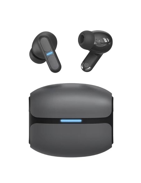 Leotec TWS Gaming Nebula Fit Écouteurs Bluetooth 6.0 - Étui de Charge - Couleur Noir