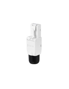 Nanocable Pack de 10 Conectores RJ45 8 Hilos Cat.6A - Auto Crimpable Sans Herramientas - Couleur Blanc