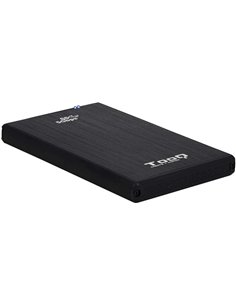 Tooq Carcasa Externa HDD/SDD 2.5" Jusqu'à 9,5mm SATA USB 3.0/3.1 Gen 1 - Couleur Noir