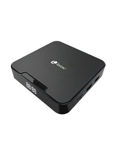 Leotec Show 2 464 Receptor Android TV Box 4K WiFi Quad Core 4GB 64GB - Bluetooth, HDMI, USB 2.0 et Ethernet - Mando à Distancia