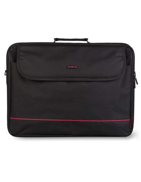 NGS Monray Passenger Plus Maletin Pour Portable 18" - Acolchado Intérieur - 2 Compartiments et Poche Extérieur - Couleur Noir