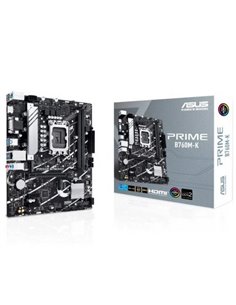 Asus Prime B760M-K Placa Base Intel 1700 - HDMI, VGA, PCIe 4.0, M2, 4x Sata III, USB 2.0, 3.2, RJ-45