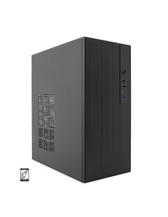 Coolbox M460 Boîte MicroATX - Taille Disco Soportado 3.5", 2.5" - USB-C 3.2 Gen1 et Audio - Alimentation 500W - Couleur Noir