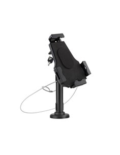 Tooq Support de Sobremesa et Pared Profesional Réglable Pour Tablet de entre 7.9” à 10.5” - Comprend Candado Antirrobo - Organiz