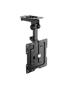 Aisens Support de Techo Giratorio - Pliable Pour Monitor/TV 20Kg de 19-43 - Couleur Noir