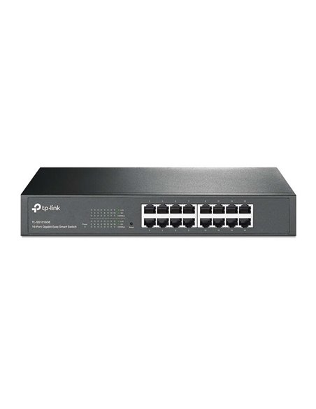 TP-Link Switch Easy Smart de 16 Puertos Gigabit - Plug & Play - Tecnologia Vert