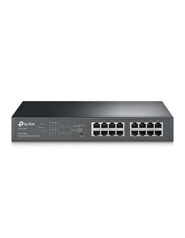 TP-Link Switch Easy Smart - 16 Puertos Gigabit Avec 8 Puertos PoE+