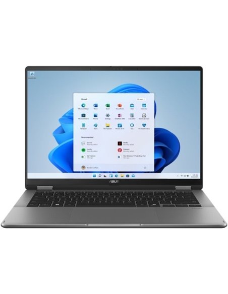 Asus Vivobook Flip Portable 14" Tactil Intel Core Ultra 7 258V - 32GB - 1TB SSD - Windows 11 Home - Couleur Gris - Clavier QWERT