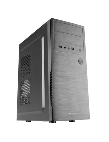 Tacens Initiox Boîte Semitorre ATX, Micro ATX, Mini-ITX - Taille HDD 2.5", 3.5", 5.25" - USB-À 2.0, USB-À 3.0 et Audio - 1 Venti