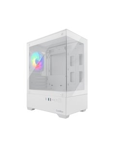 Coolbox GM200 Vision Lite Boîte Mini Torre Micro ATX, Mini-ITX - Avant et Latéral Cristal Templado - Taille HDD 3.5" et 2.5" - U
