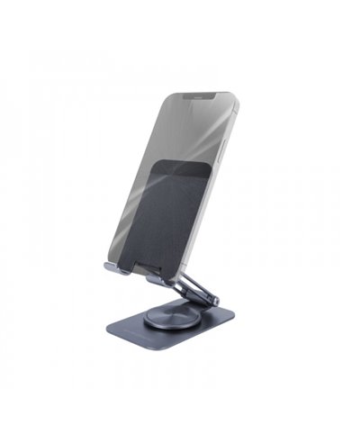 Mars Gaming MA-RSS Support Pour Smartphone - Aluminium Léger - Rotacion 360º - Ajuste altura/inclinacion 180º - Base Antidérapan