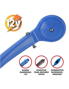 Muvip MV0634 Ducha Portable 12V - Ultraligera et Compacta - Control de Caudal