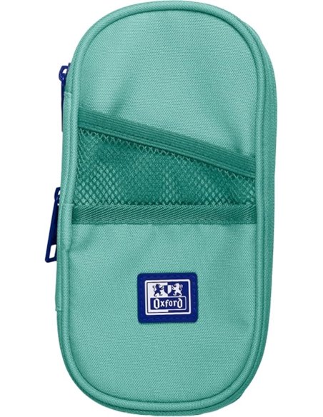 Oxford B-Max Étui Trousse Expandible - 1 Compartimento de Gran Capacité - 2 Poches Exteriores - Fabricado en Material Reciclado 