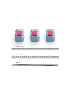 Dahle Pack de 3 Cabezales Creativos de Corte Pour Cizalla Dahle 507 3ª Generacion