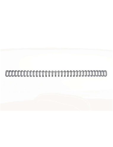 GBC Wirebind Pack de 100 Alambres de Encuadernacion 9.5mm Pour Paso 3:1 Redondo ou Cuadrado - Format A4 - Pour 34 Orificios - En