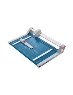Dahle 550 Cizalla Profesional de Rodillo Format A4 - Capacité 20 Feuilles - Cuchilla Circular Autoafilable de Acier - Dos Topes 