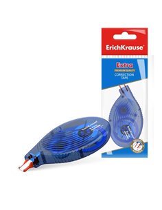Erichkrause Ruban Correctora Extra - 5mm x 8m - Idéal Pour Correccion Rapida et Segura - Compatible Avec Cualquier Tipo de Encre