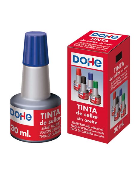 Dohe Encre Pour Tampones et Sellos 30ml - Couleur Bleu