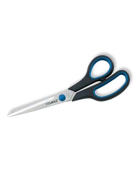 Dahle 54408 Office Comfort-Grip Ciseaux de Acier Templado 20cm - Feuilles Afiladas - Mangos Revestidos de Goma