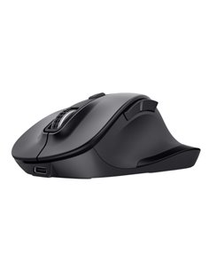 Trust Fyda Souris Inalambrico Multidispositivo - Bluetooth - 2400 dpi - 6 Botones - Couleur Noir