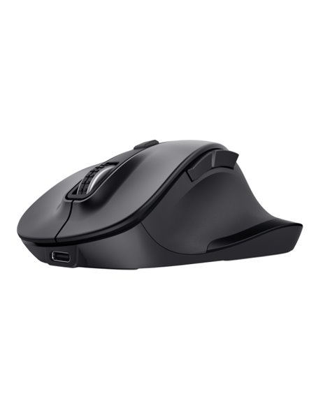 Trust Fyda Souris Inalambrico Multidispositivo - Bluetooth - 2400 dpi - 6 Botones - Couleur Noir
