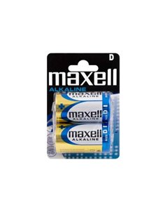 Maxell Pack de 2 Pilas Alcalinas LR20 D