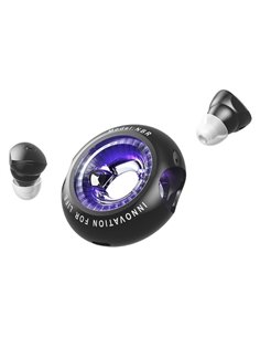 Vention Tiny T17 Écouteurs Bluetooth 5.3 Avec Étui de Charge - True Wireless - 6h Autonomie - LED - Couleur Noir
