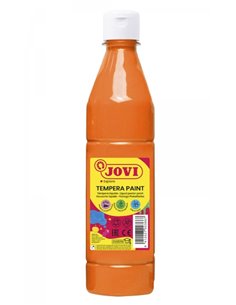 Jovi Tempera Paint Tempera Liquida 500ml - Base Eau - Lista Pour Usar - Alto Poder Cubriente - Séchage rapide - Excelente Fluide