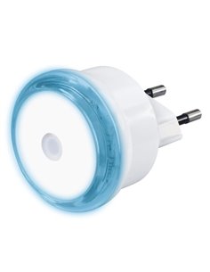 Hama Basic Luz LED Nocturna Avec Enchufe - IP20 - Sensor de Luz - 5x5x7cm - Couleur Blanc