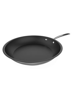 Cecotec Polka Classy Steel Sarten de Acier Inoxydable de 24cm - Mango Remachado - Revestimiento Antiadherente - Adaptée Pour Hor