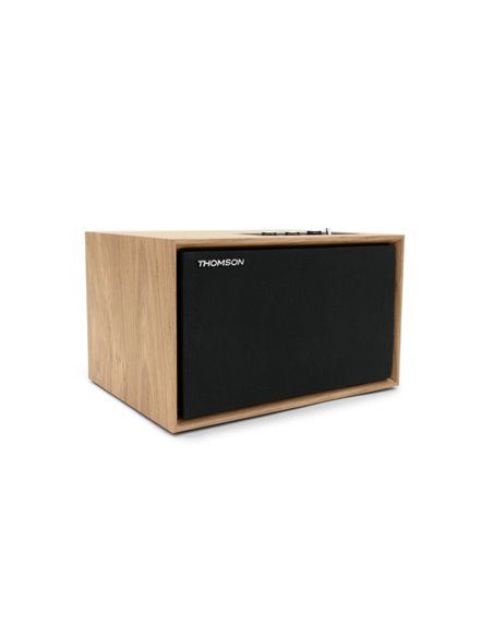 Thomson WS302 Système Estereo 2.1 - Bluetooth - Potencia Musical 50W - Couleur Bois