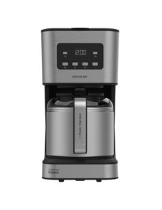 Cecotec Coffee 66 Drop and Thermo Time Cafetera de Goteo - 950W - Capacité Pour 10 Tazas - Jarra Termo - LCD Retroiluminada - Pr
