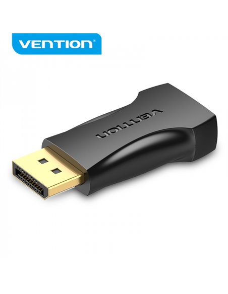 Vention Adaptateur DisplayPort 1.2 Mâle à HDMI 2.0 Femelle 4K - Couleur Noir
