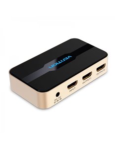 Vention Duplicador HDMI Mâle à 2xHDMI Femelle - Couleur Dorado
