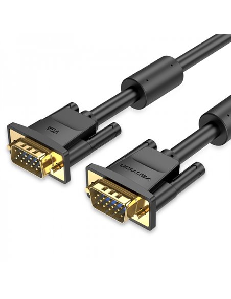 Vention Câble SVGA VGA Mâle à VGA Mâle - 3m - Couleur Noir