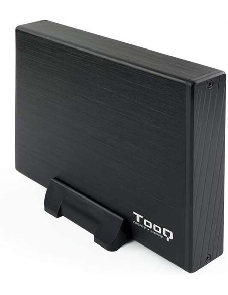 Tooq Carcasa Externa HDD 3.5" SATA USB 3.0 Avec Support - Couleur Noir