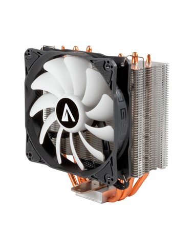 Abysm Snow IV Ventilateur CPU 120mm Avec Disipador 4 Heatpipes - Vitesse Max. 1400rpm - Couleur Blanc