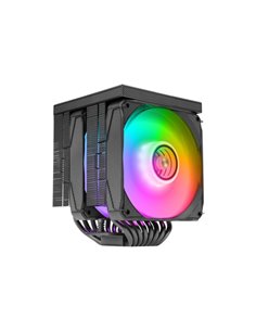 Mars Gaming MCPU-LCDPRO Disipador CPU - Potencia TDP Jusqu'à 380W - 8 Tubos - 2 Ventiladores PWM FDB de 120mm - 2300rpm - Écran 