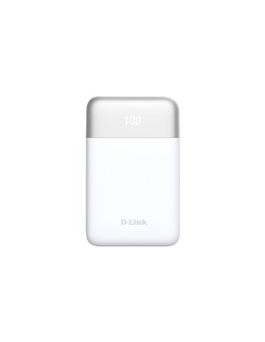 D-Link DPP-101 Powerbank 10.000mAh - 18W PD 3.0 - QC 3.0 - Couleur Blanc