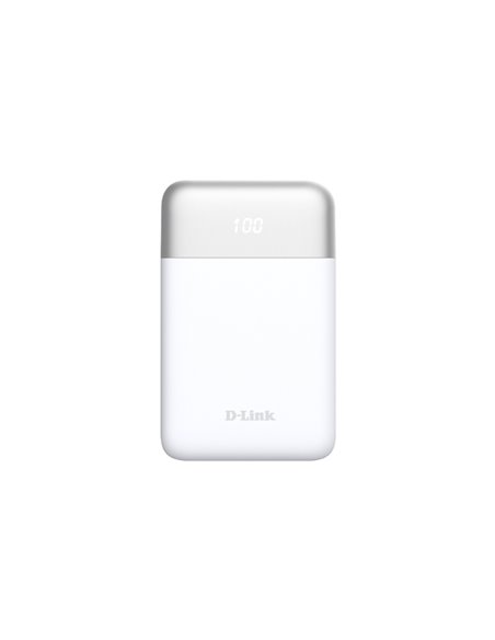 D-Link DPP-101 Powerbank 10.000mAh - 18W PD 3.0 - QC 3.0 - Couleur Blanc