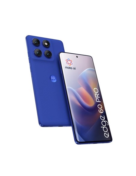 Motorola Moto Edge 60 PRO 5G Smartphone Écran 6.67" - 12GB - 512GB - Appareil photo 50mp - Batterie 6000mAh - Couleur Bleu