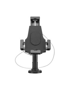 Aisens Support Antirobo de Sobremesa / Pared Réglable (1 Pivote) Pour Tablet - Couleur Noir