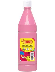Jovi Tempera Paint Tempera Liquida 1000ml - Base Eau - Lista Pour Usar - Alto Poder Cubriente - Séchage rapide - Excelente Rendi